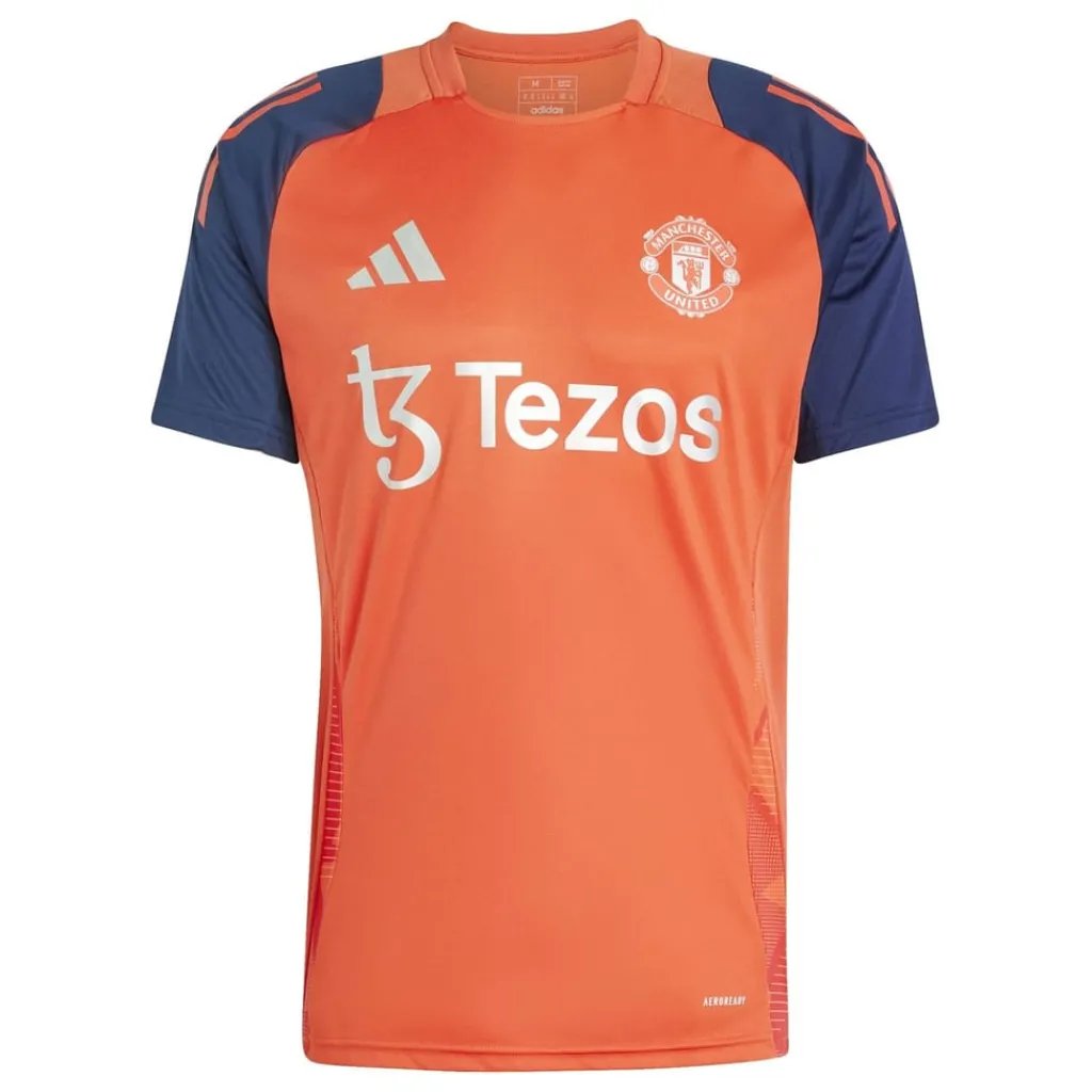Football And Rugby Clothing*adidas Manchester United Training Shirt 2024 2025 Adults in Red