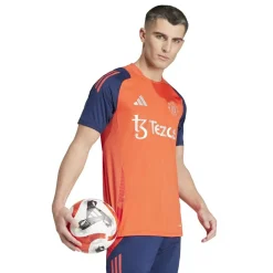Football And Rugby Clothing*adidas Manchester United Training Shirt 2024 2025 Adults in Red