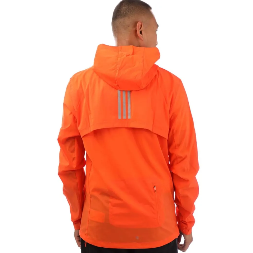 Fitness And Gym Tops*adidas Marathon Jacket in Orange