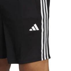Fitness And Gym Shorts*adidas Mens 3 Stripe Essentials Pique Training Shorts in Black