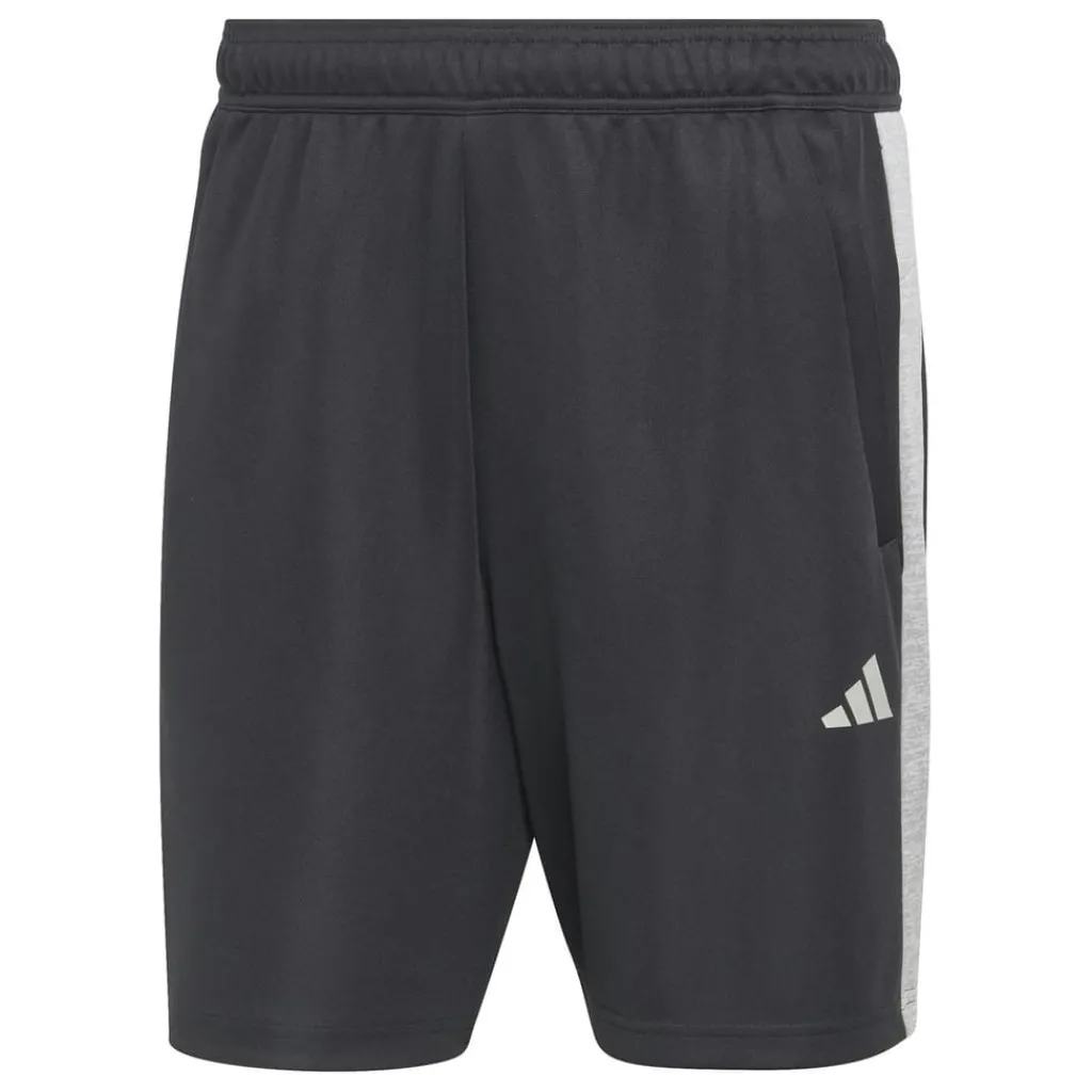 Fitness And Gym Shorts*adidas Mens 3 Stripes 9 Inch Shorts in Black