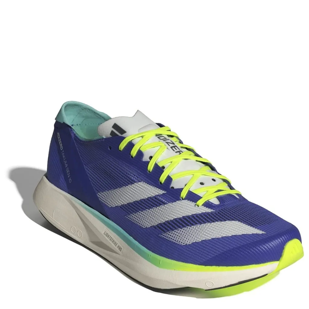 Fitness And Gym Footwear|Running Shoes*adidas Mens Adizero Takumi Sen 10 Running Shoes in Blue