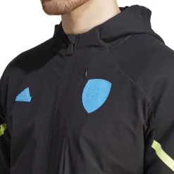 Tracksuits*adidas Mens Afc D4gmd FulL-Ziphoody Tracksuit Top in Black