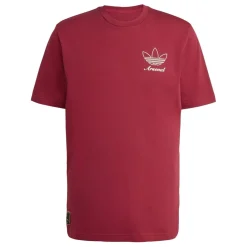 Football And Rugby Clothing*adidas Mens Arsenal Terrace Icons Graphic T-Shirt in Red