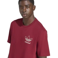 Football And Rugby Clothing*adidas Mens Arsenal Terrace Icons Graphic T-Shirt in Red