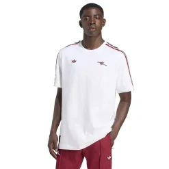 Football And Rugby Clothing*adidas Mens Arsenal Terrace Icon T-Shirt in White
