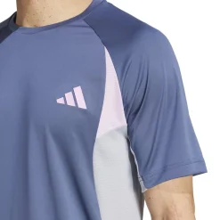 Fitness And Gym Tops|Fitness And Gymwear*adidas Mens Climacool Colorblock T-Shirt in Blue