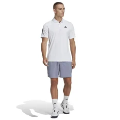 Polo Shirts*adidas Mens Club 3 Stripe Polo Shirt in White