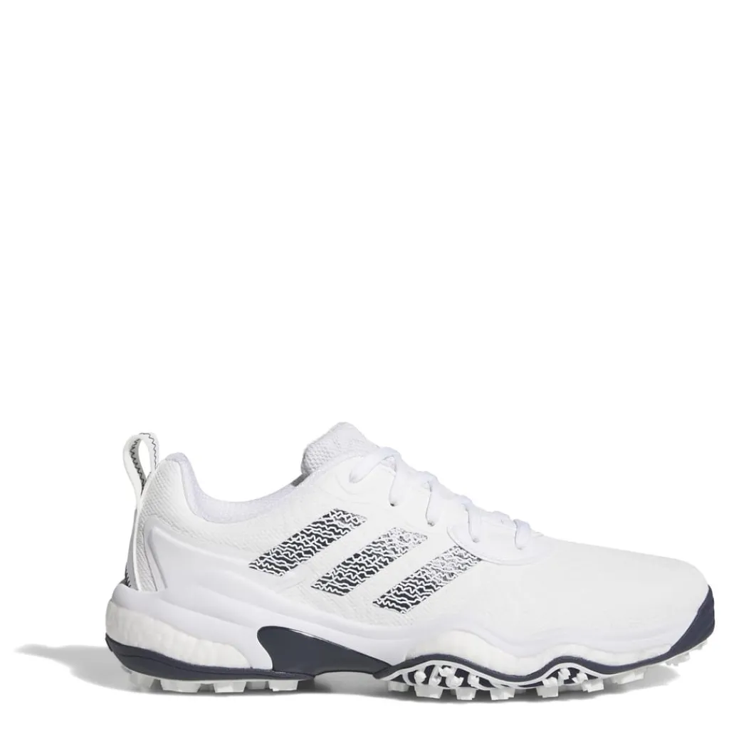 Golf Shoes*adidas Mens Codechaos 25 Spikeless Golf Shoes in White