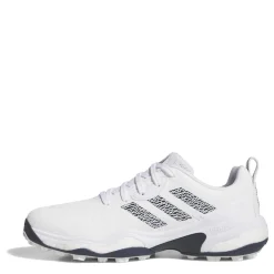 Golf Shoes*adidas Mens Codechaos 25 Spikeless Golf Shoes in White