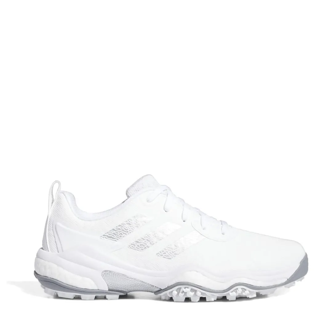 Golf Shoes*adidas Mens Codechaos 25 Spikeless Golf Shoes in White