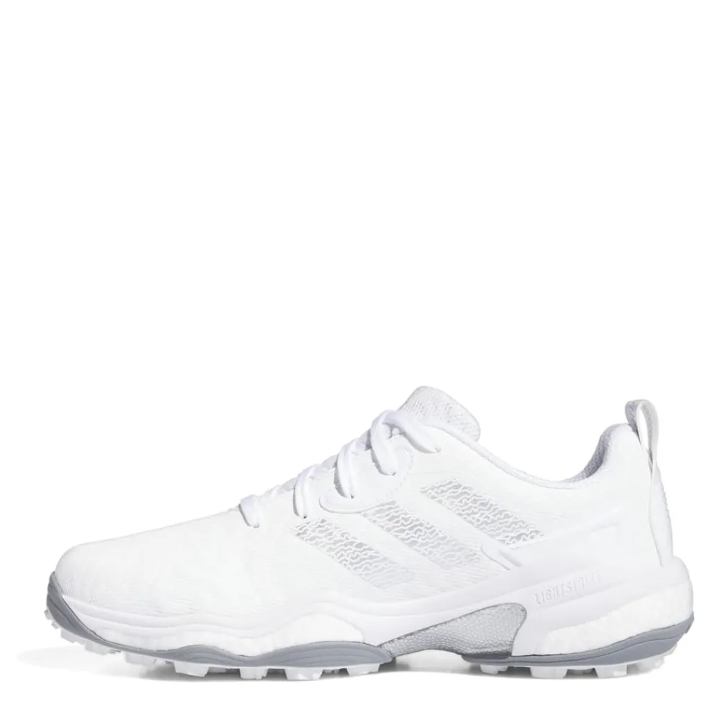 Golf Shoes*adidas Mens Codechaos 25 Spikeless Golf Shoes in White