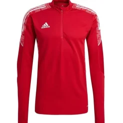 Fitness And Gymwear|Tracksuits*adidas Mens Condivo 21 Primeblue Presentation Track Top in red white