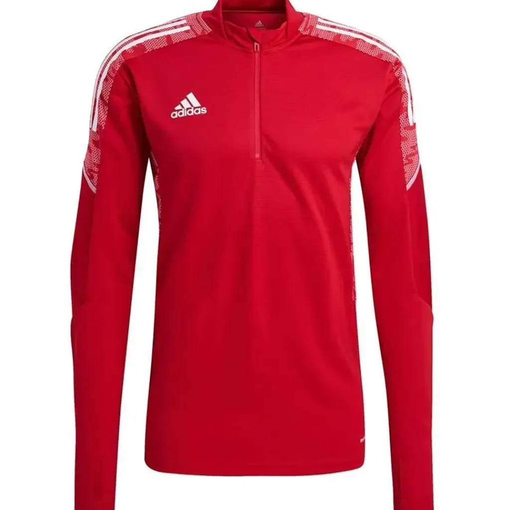 Fitness And Gymwear|Tracksuits*adidas Mens Condivo 21 Primeblue Presentation Track Top in red white