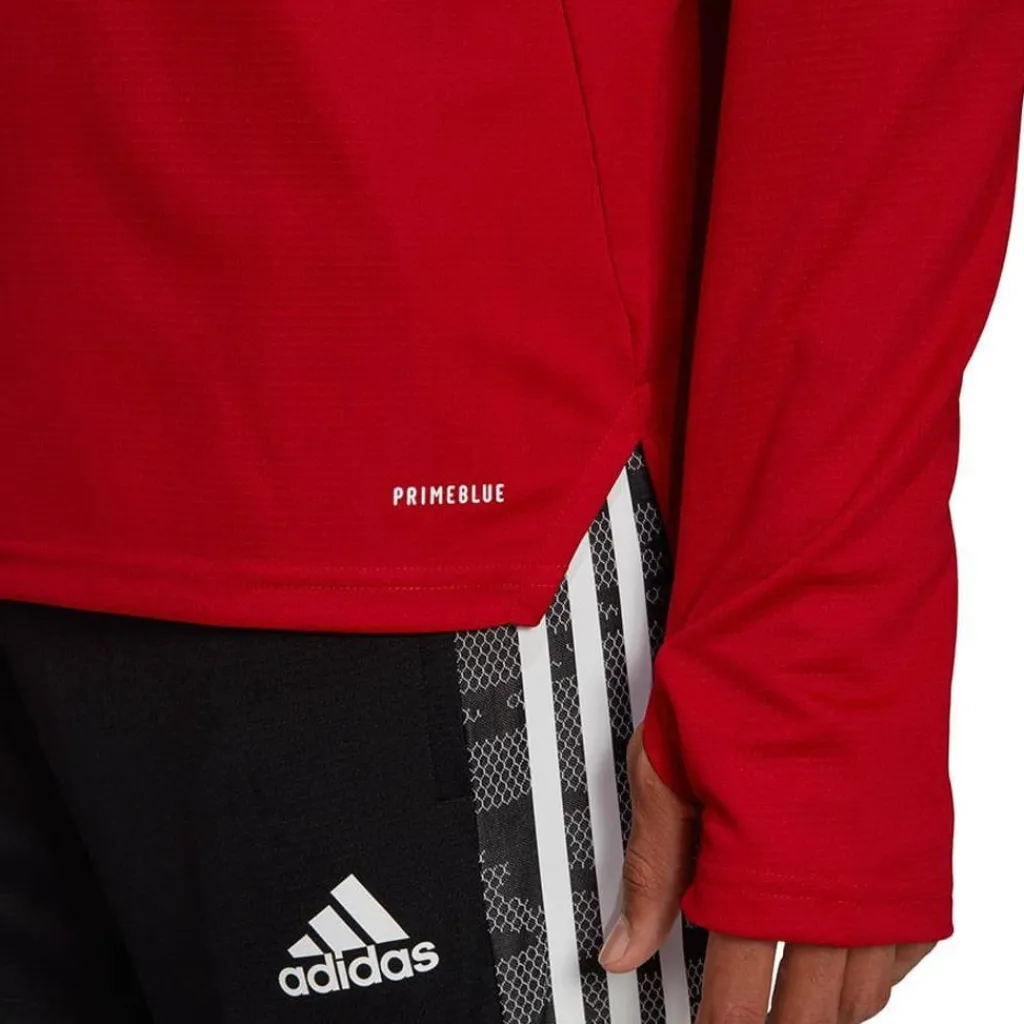 Fitness And Gymwear|Tracksuits*adidas Mens Condivo 21 Primeblue Presentation Track Top in red white