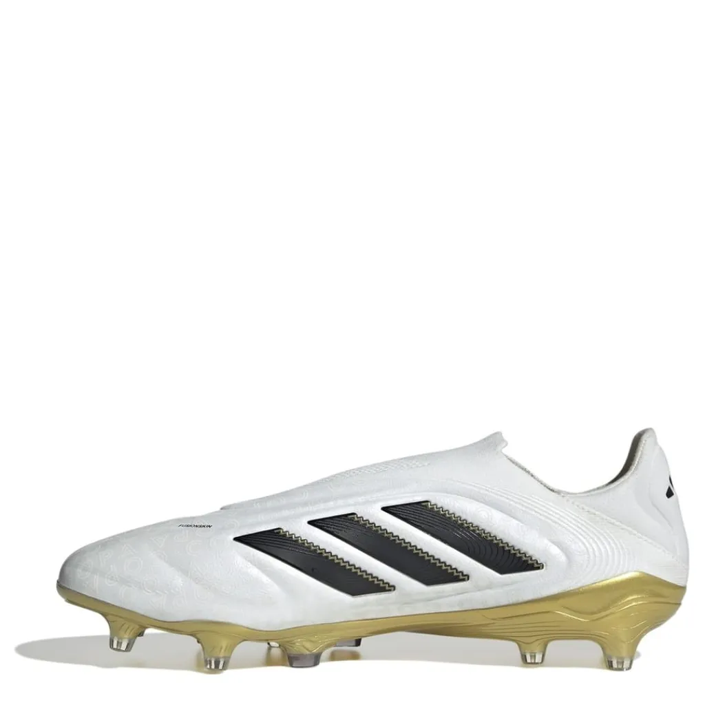 Football Boots*adidas Mens Copa Pure 3 Laceless Firm Ground Football Boots in White