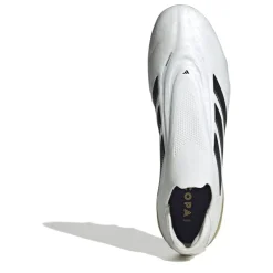 Football Boots*adidas Mens Copa Pure 3 Laceless Firm Ground Football Boots in White