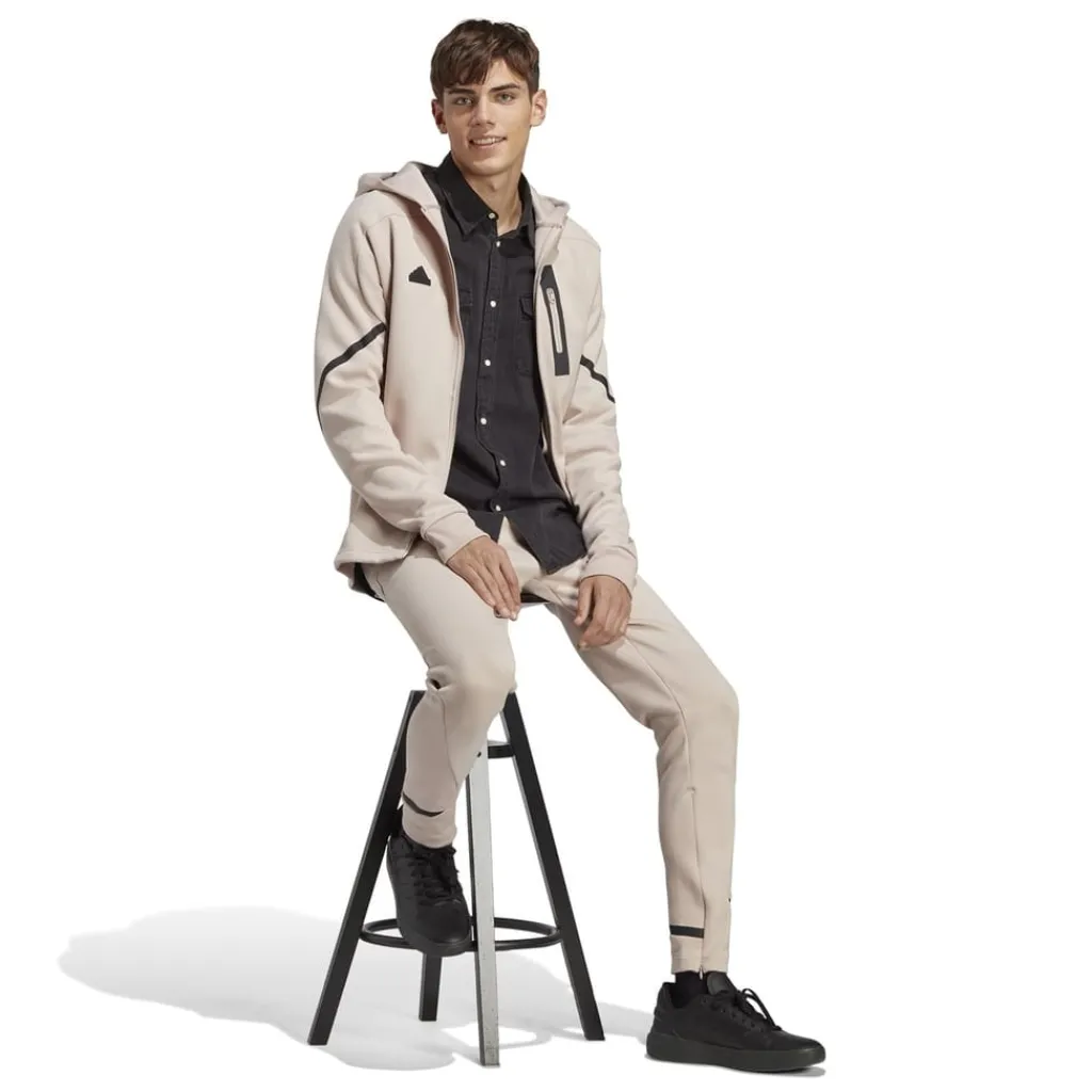 Fitness And Gym Pants*adidas Mens Designed For Gameday Tracksuit Bottoms in Pink