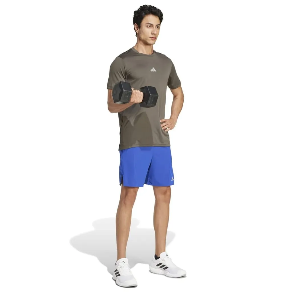 Fitness And Gym Tops*adidas Mens Designed For Training Hiit Workout Heat.rdy T-Shirt in Green