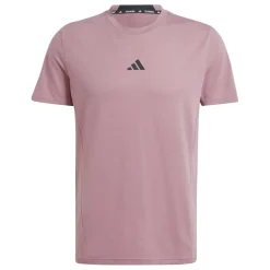 Fitness And Gym Tops*adidas Mens D4t Tee Gym Top in Pink