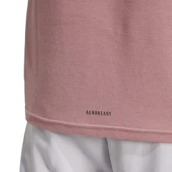Fitness And Gym Tops*adidas Mens D4t Tee Gym Top in Pink