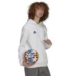 Fitness And Gymwear*adidas Mens Entrada 22 Sweat Hoodie in White