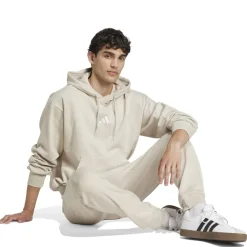 Hoodies*adidas Mens Essentials Feelcozy Fleece Hoodie in Grey