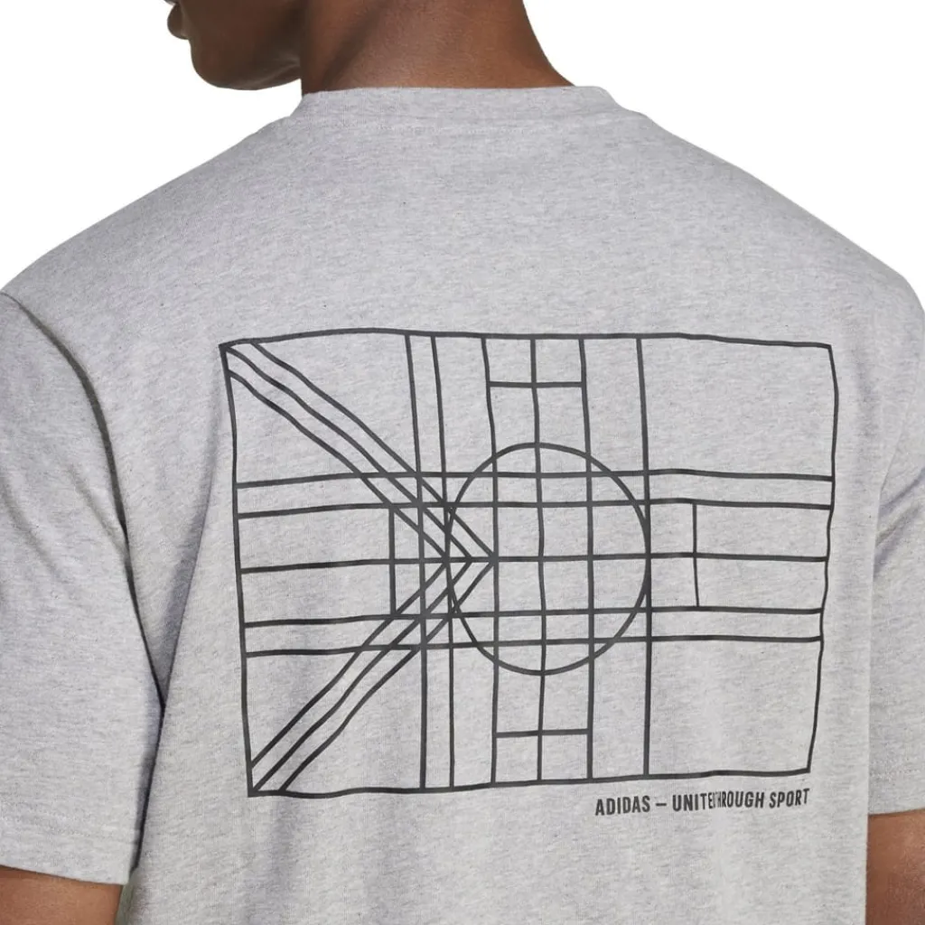 Fitness And Gym Tops*adidas Mens House Of Tiro Nations Graphic T-Shirt in Grey