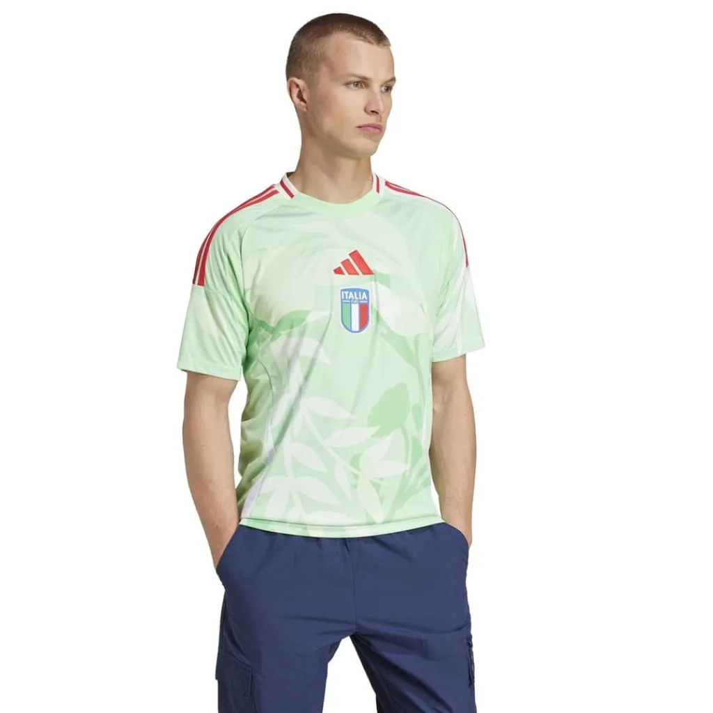 Football And Rugby Clothing*adidas Mens Italy Away Shirt 2025 in Green
