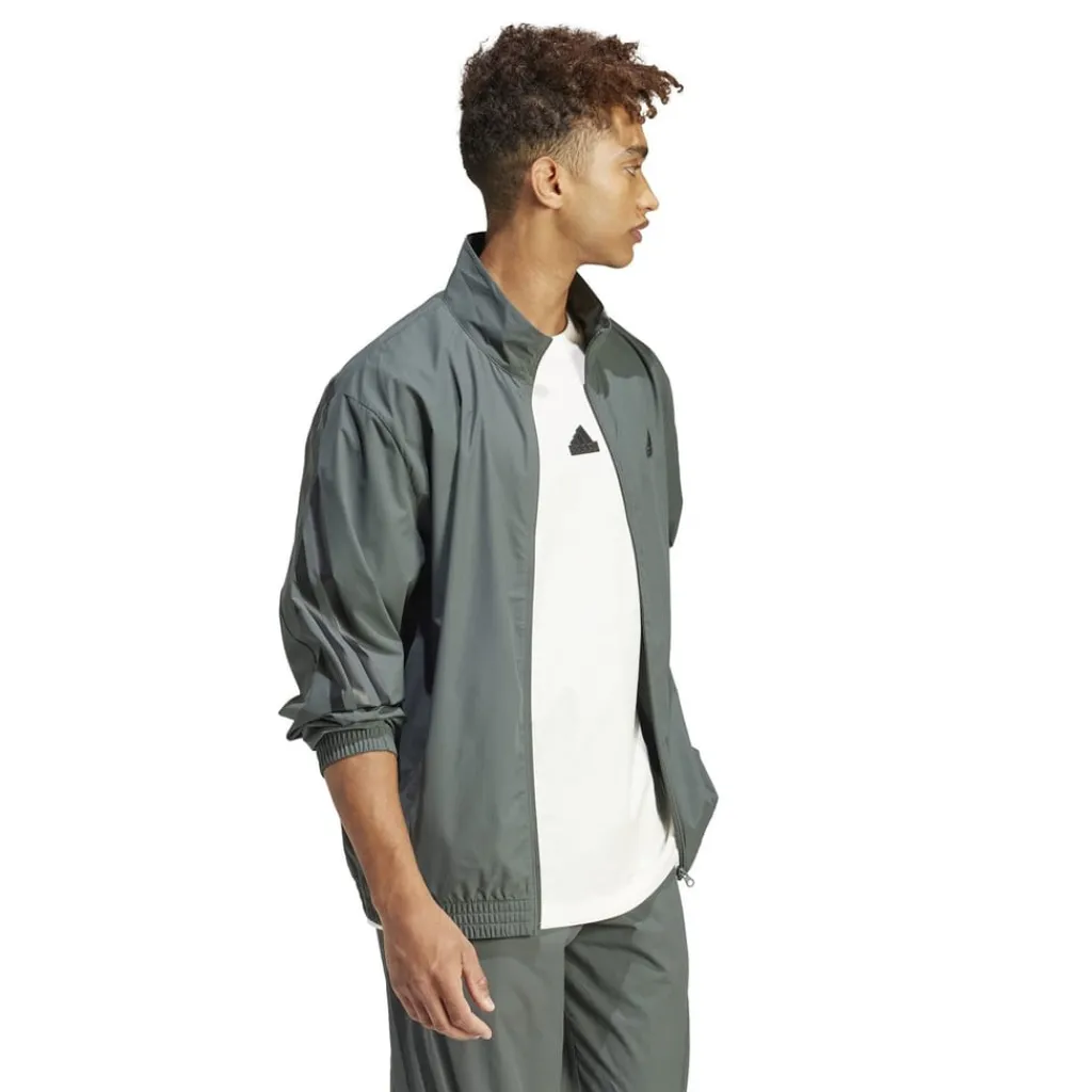 Tracksuits*adidas Mens M Fi Wv Tt Tracksuit Top in Blue