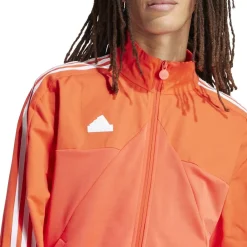 Tracksuits*adidas Mens M Tiro Tt Q1 Tracksuit Top in Red