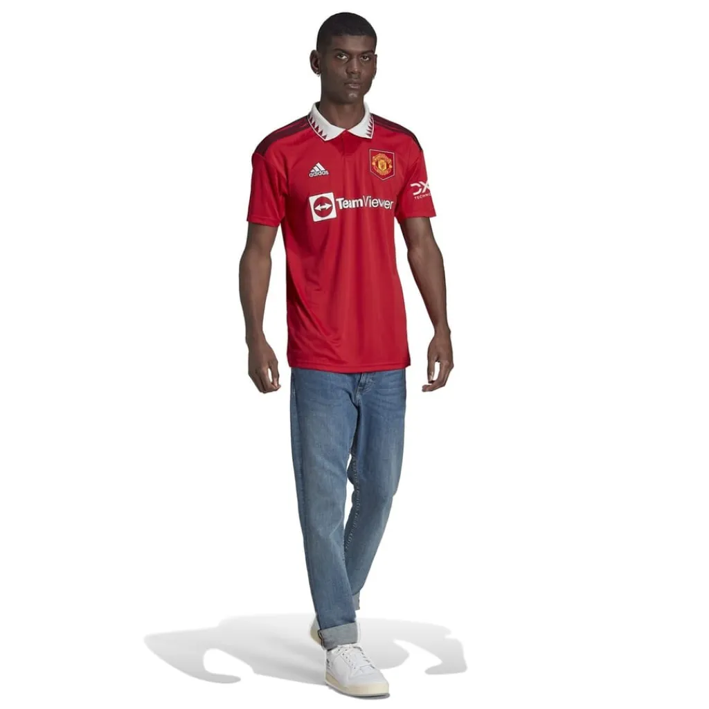 Football And Rugby Clothing*adidas Mens Manchester United Fc Home Shirt 2022 2023 in Red