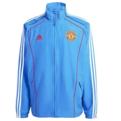 Tracksuits*adidas Mens Manchester United Ubackpack Tracksuit Top in Blue