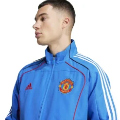 Tracksuits*adidas Mens Manchester United Ubackpack Tracksuit Top in Blue