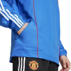 Tracksuits*adidas Mens Manchester United Ubackpack Tracksuit Top in Blue