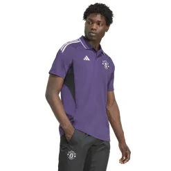 Polo Shirts*adidas Mens Manchester United Polo Shirt 2025 2026 in Red