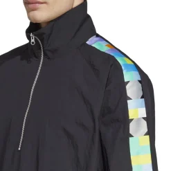 Tracksuits*adidas Mens Mufc Ps Jacket Tracksuit Top in Black