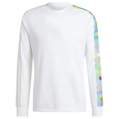 Football And Rugby Clothing*adidas Mens Mufc Ps Ls Jersey Football Shirt in White