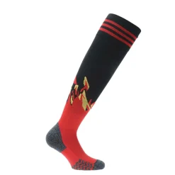 Gifts*adidas Mens Multicolour Belgium Socks in Red yellow