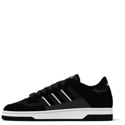 Trainers|Footwear*adidas Mens Rapid Court Low Low Top Trainers in Black