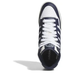 Trainers*adidas Mens Rapid Court Mid High Top Trainers in Black