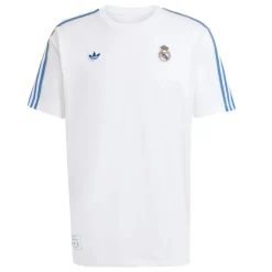 Football And Rugby Clothing*adidas Mens Real Madrid Icon T-Shirt 2025 2026 in White