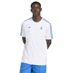Football And Rugby Clothing*adidas Mens Real Madrid Icon T-Shirt 2025 2026 in White