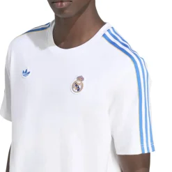 Football And Rugby Clothing*adidas Mens Real Madrid Icon T-Shirt 2025 2026 in White