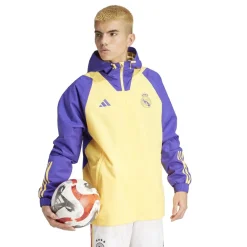 Tracksuits*adidas Mens Real Madrid Tiro 23 All Weather Jacket in Blue