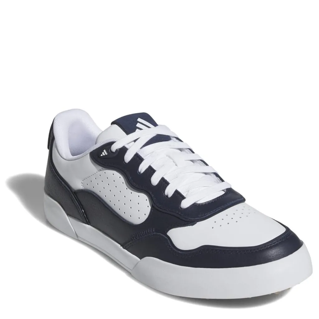 Golf Shoes*adidas Mens Retrocross 25 Spikeless Golf Shoes in White