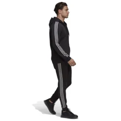 Tracksuits*adidas Mens 3s Fleece Tracksuit in Black