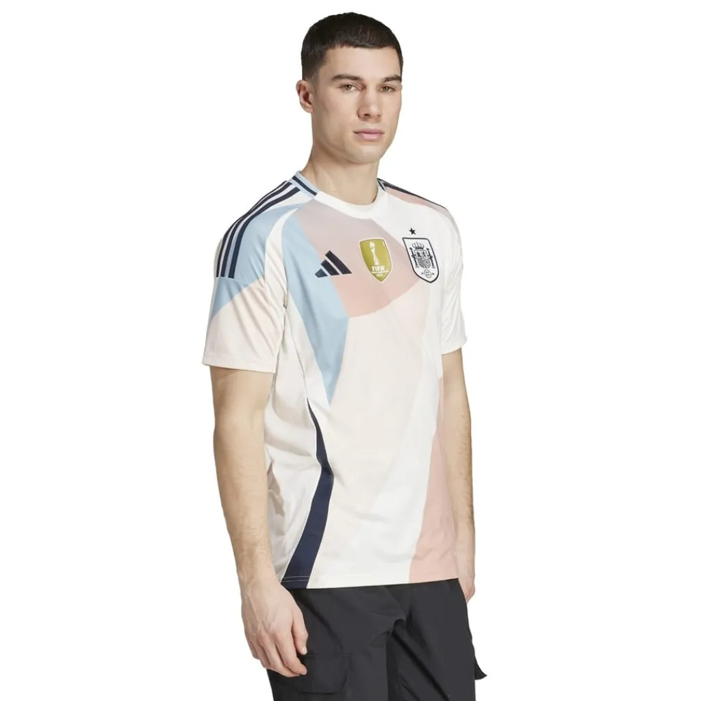 Football And Rugby Clothing*adidas Mens Spain Away Shirt 2025 in White
