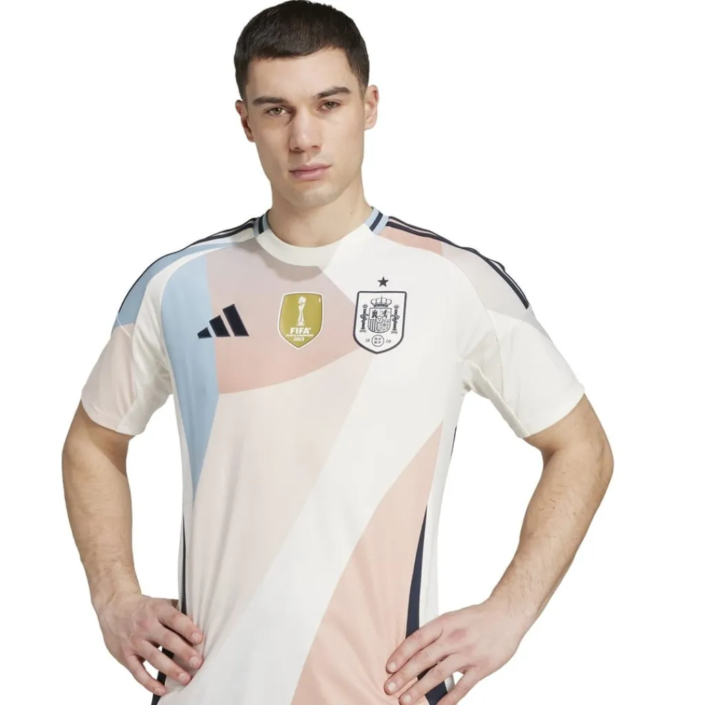 Football And Rugby Clothing*adidas Mens Spain Away Shirt 2025 in White