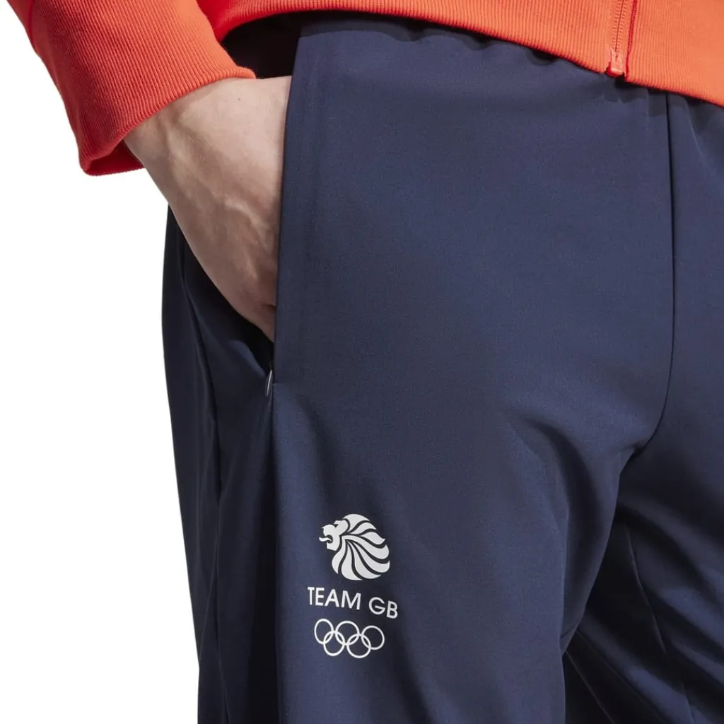 Trousers*adidas Mens Team Gb Presentation Trousers in Black